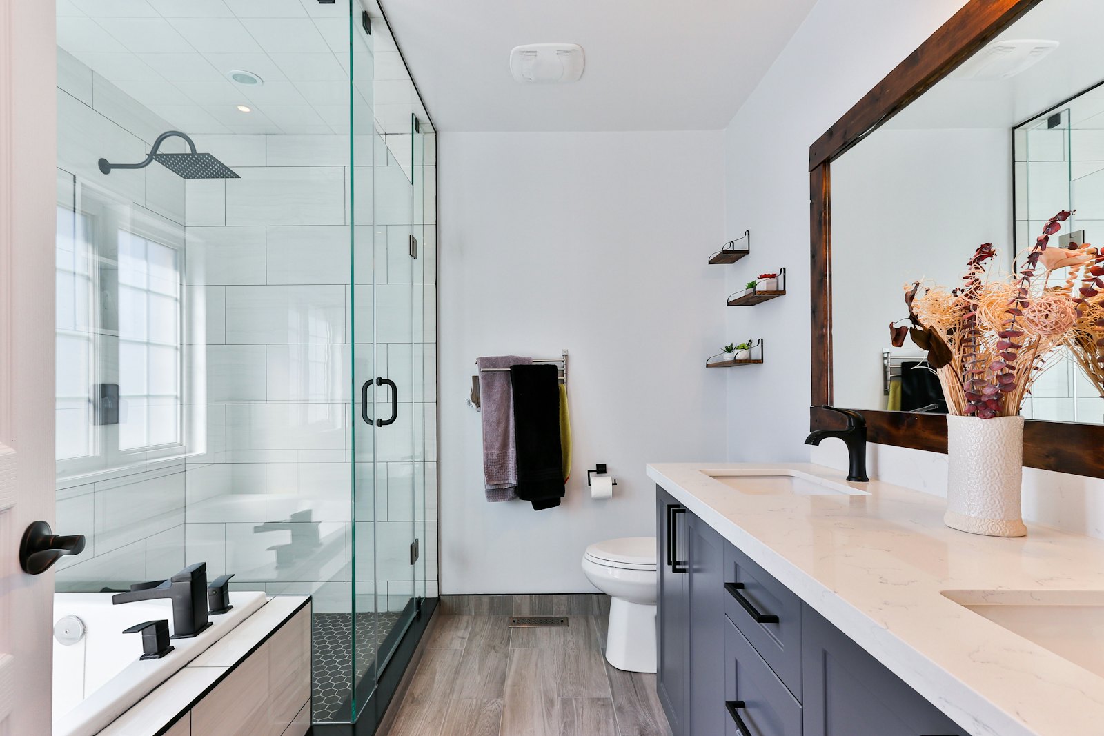 Bathroom waterproofing and tiling check